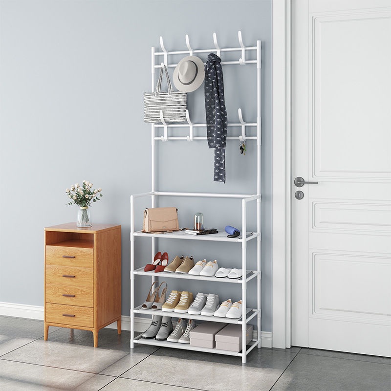 Shoe Rack Simple Multi-Layer Household Solid Bedroom Shoe Rack Multi ...
