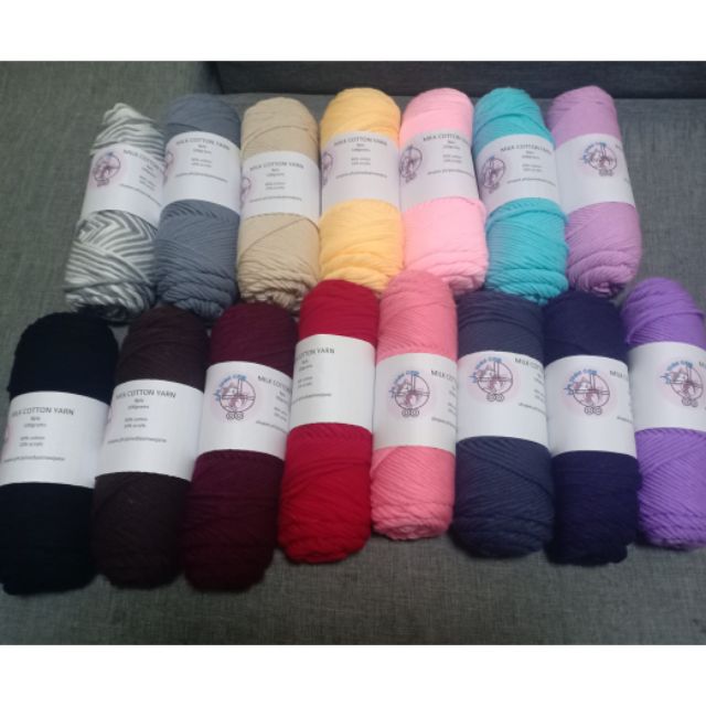 Milk cotton yarn 8ply 1/2