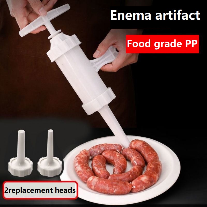 Manual Meat Sausage Machine Filler Stuffer Sausage Salami Maker