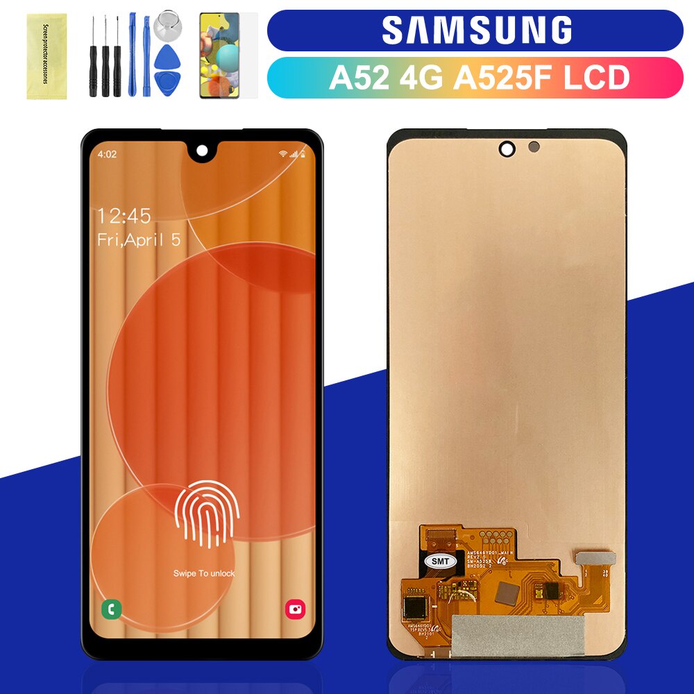 AMOLED For Samsung Galaxy A52 4G LCD Display Touch Screen Digitizer ...