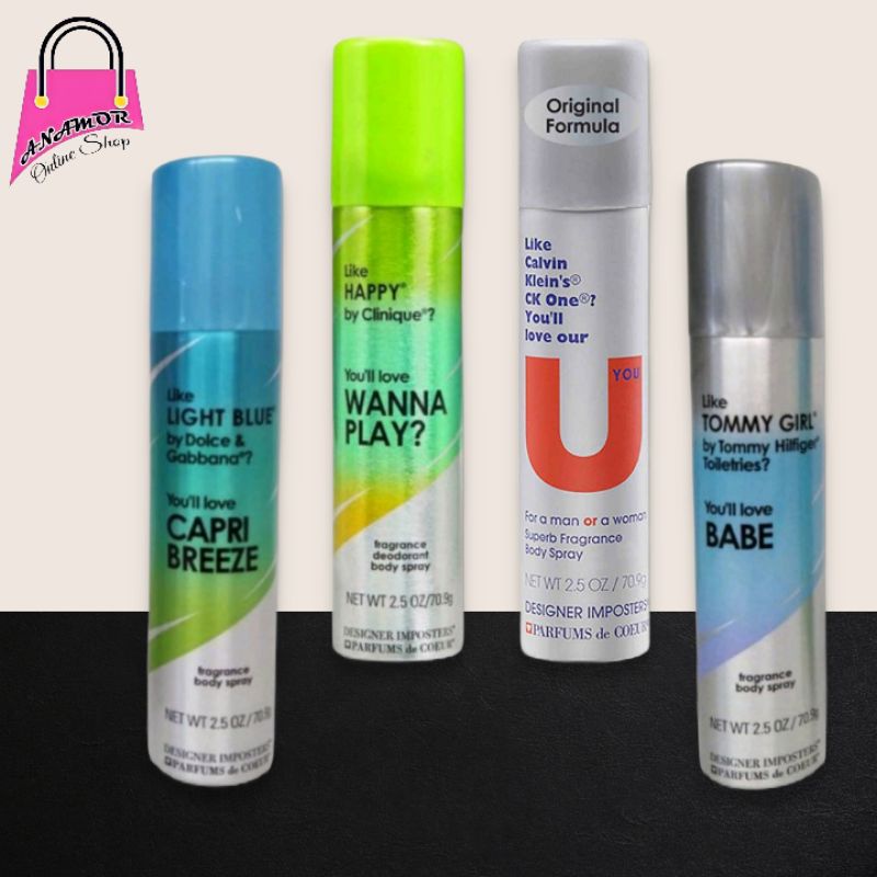 Capri breeze fragrance body spray clearance