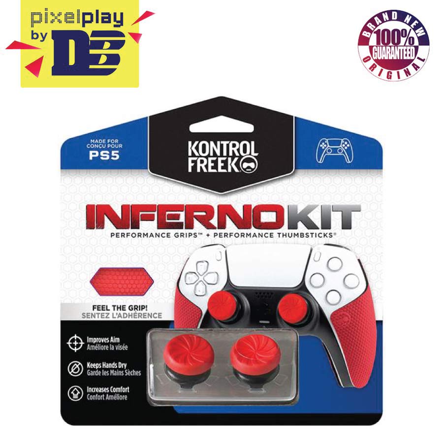 Kontrolfreek Performance Kit For PS5 Performance Thumbsticks + Grips ...