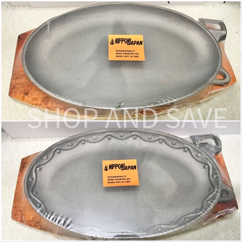 NIPPON JAPAN SIZZLING PLATE / CAST IRON / BAKAL / HEAVY DUTY SIZZLING