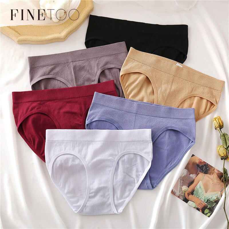 Finetoo Seamless Briefs Women Sexy Panties S-Xl Underpants Fashion ...