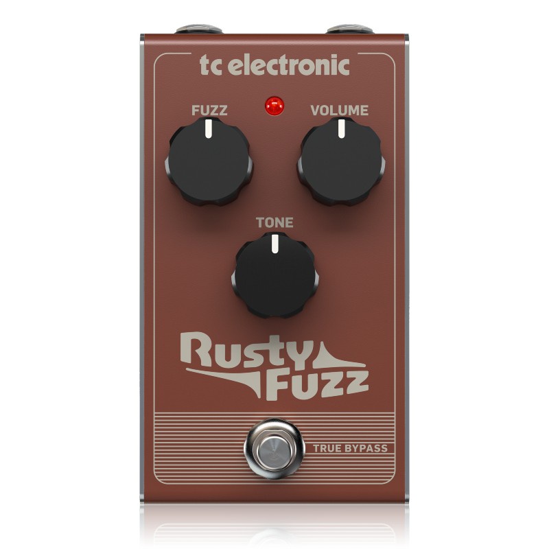 TC Electronic RUSTY FUZZ Silicon-Based Transistor Fuzz with Vintage ...