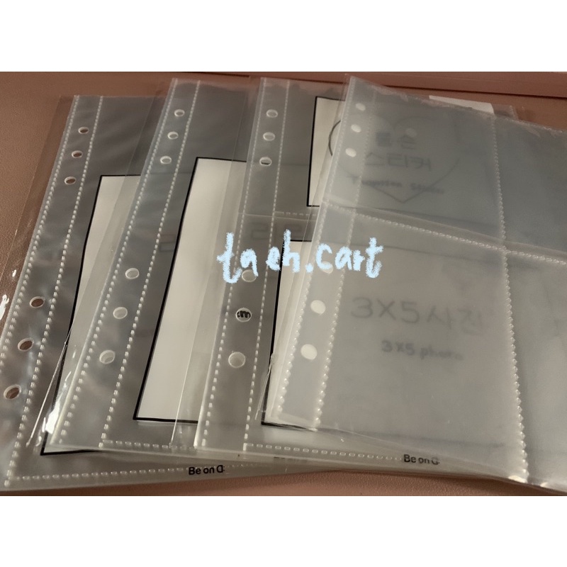 A5 Binder Sleeves (BeonD & Generic) Shopee Philippines