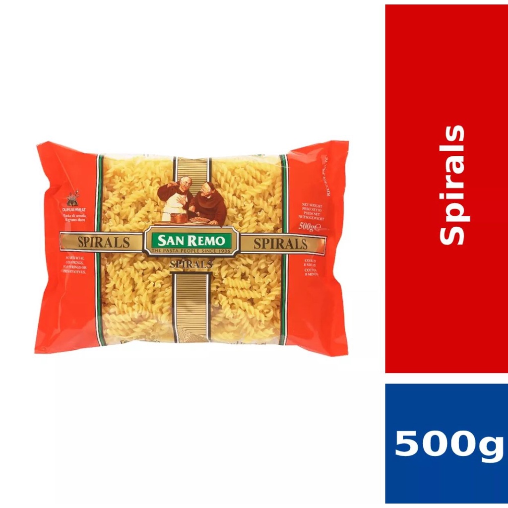 San Remo Spirals 500g | Shopee Philippines