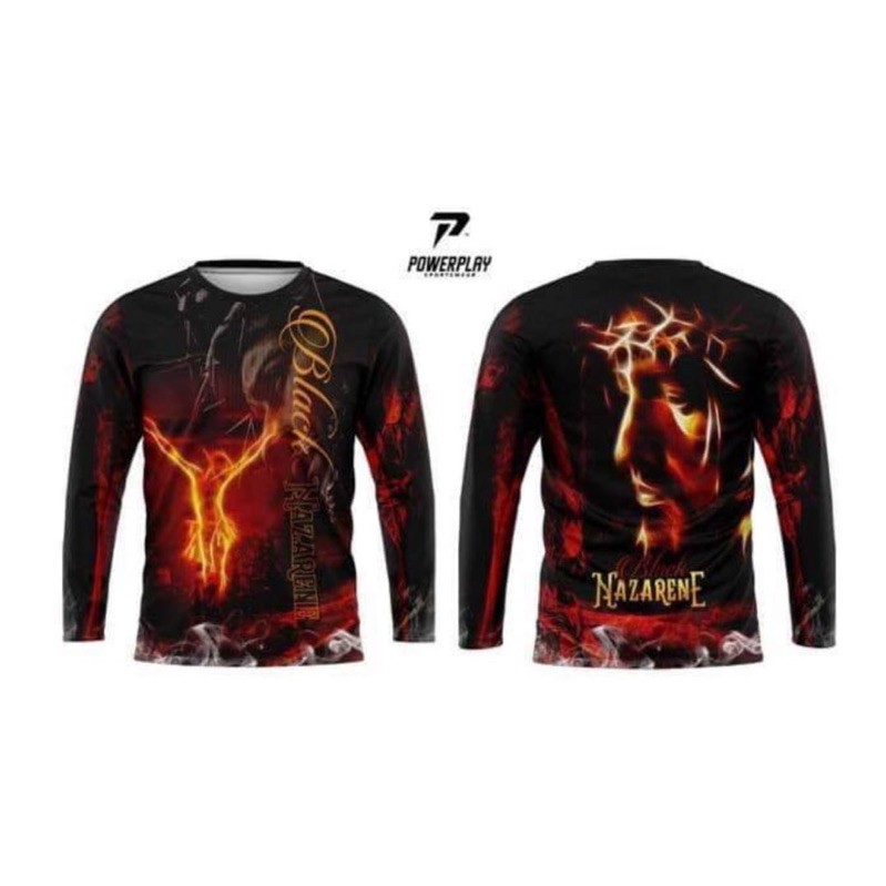 Black Nazarene Longsleeves - NAZ02 Full Sublimation | Shopee Philippines