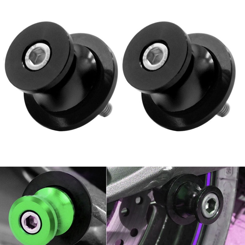 Motorcycle 10MM 6mm 8mm CNC Swingarm Spool Slider Stand Screws For