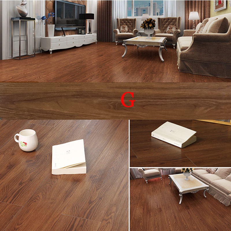 PVC Floor Sticker 91x15cm Waterproof Self Adhesive Vinyl Mat Table