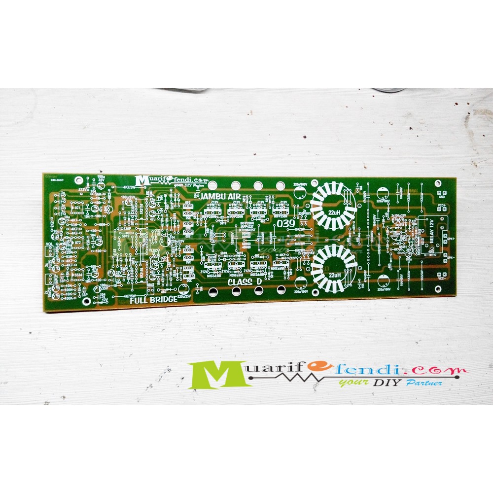 Pcb Power Amplifier Class D Full Bridge Fet Shopee Philippines