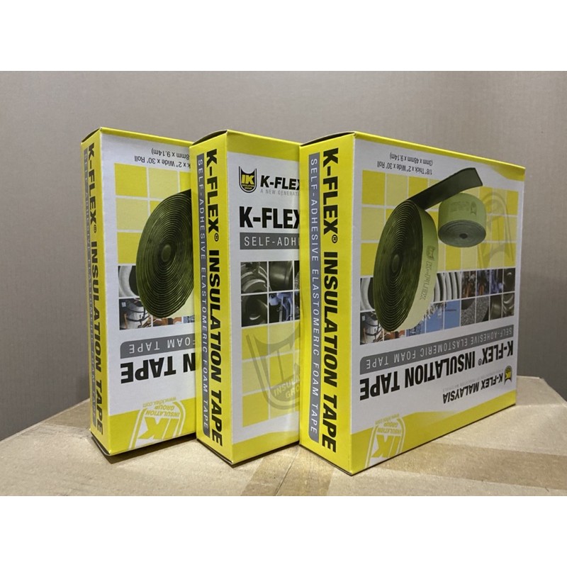 Aero Tape Insulation Tape K Flex For Aircon Windows Door Installation Shopee Philippines