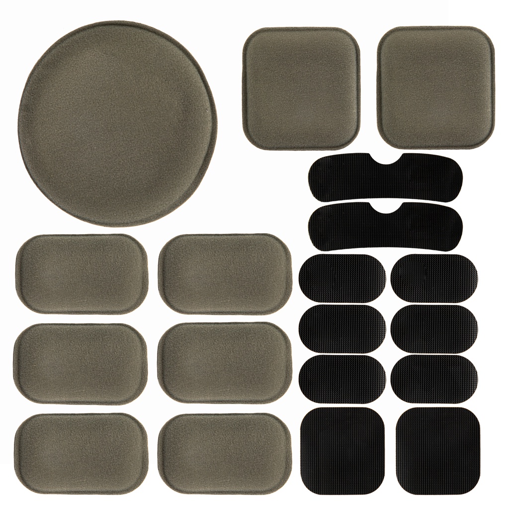 Universal Airsoft Helmet Pads 19pcs/Set Tactical Helmet Replacement EVA