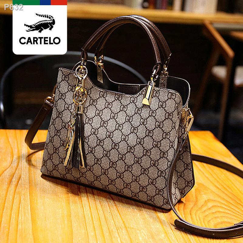 【ins】۩☑℗Cardile crocodile messenger bag female bag 2021 new trendy all ...