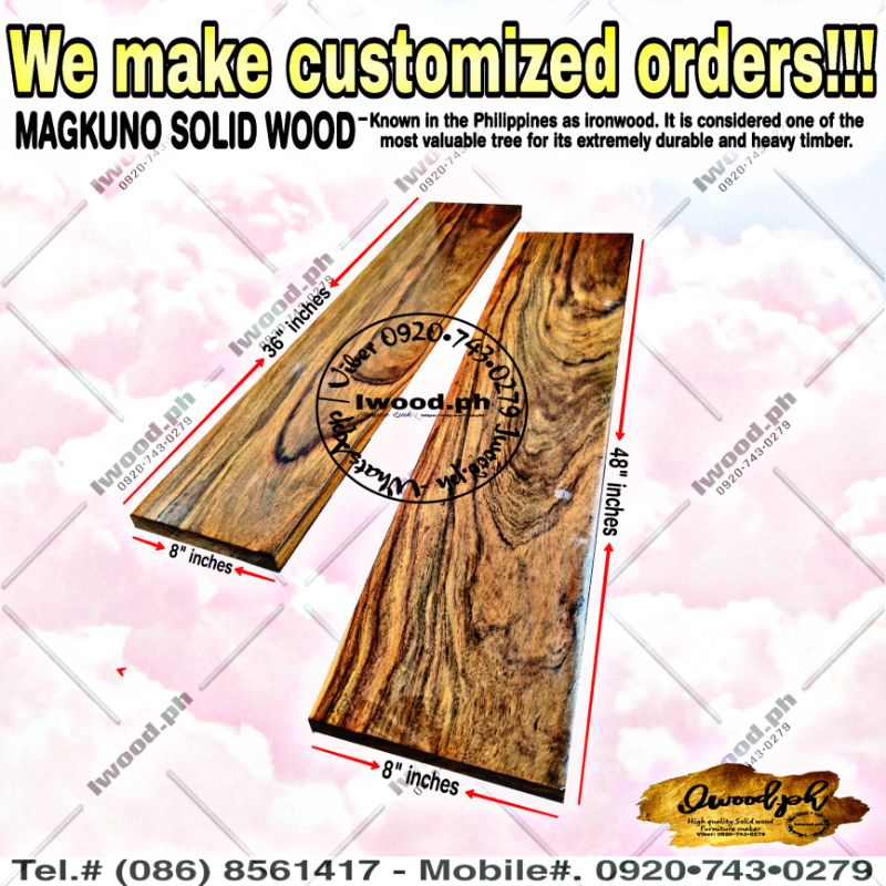 FLOATING SHELVESWOODTILES SOLID WOOD PLANKS Shopee Philippines