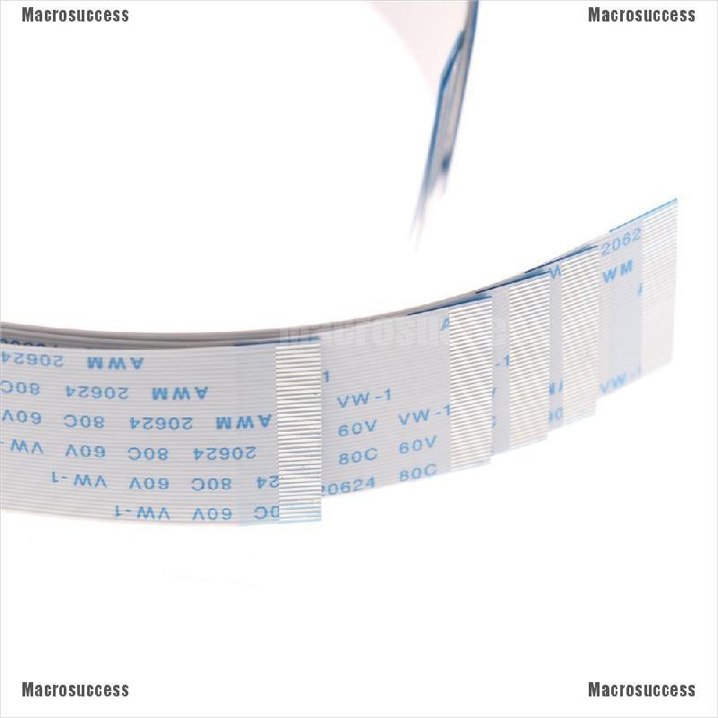 14-Pin AWM 20624 FFC Flat Ribbon Cable - 1mm Pitch, 80°C 60V VW-1 Rated