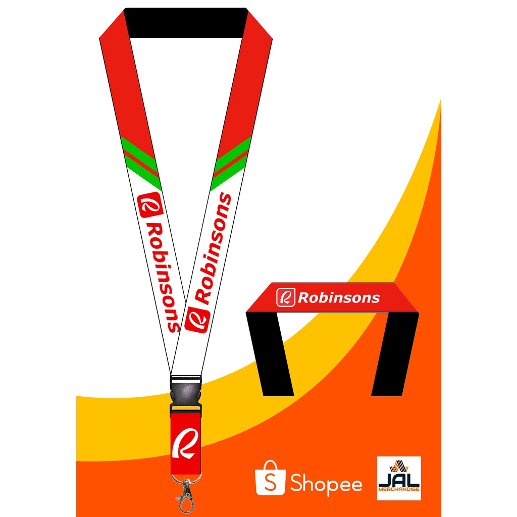 Robinsons ID lace design / ID lanyard / ID sling | Shopee Philippines