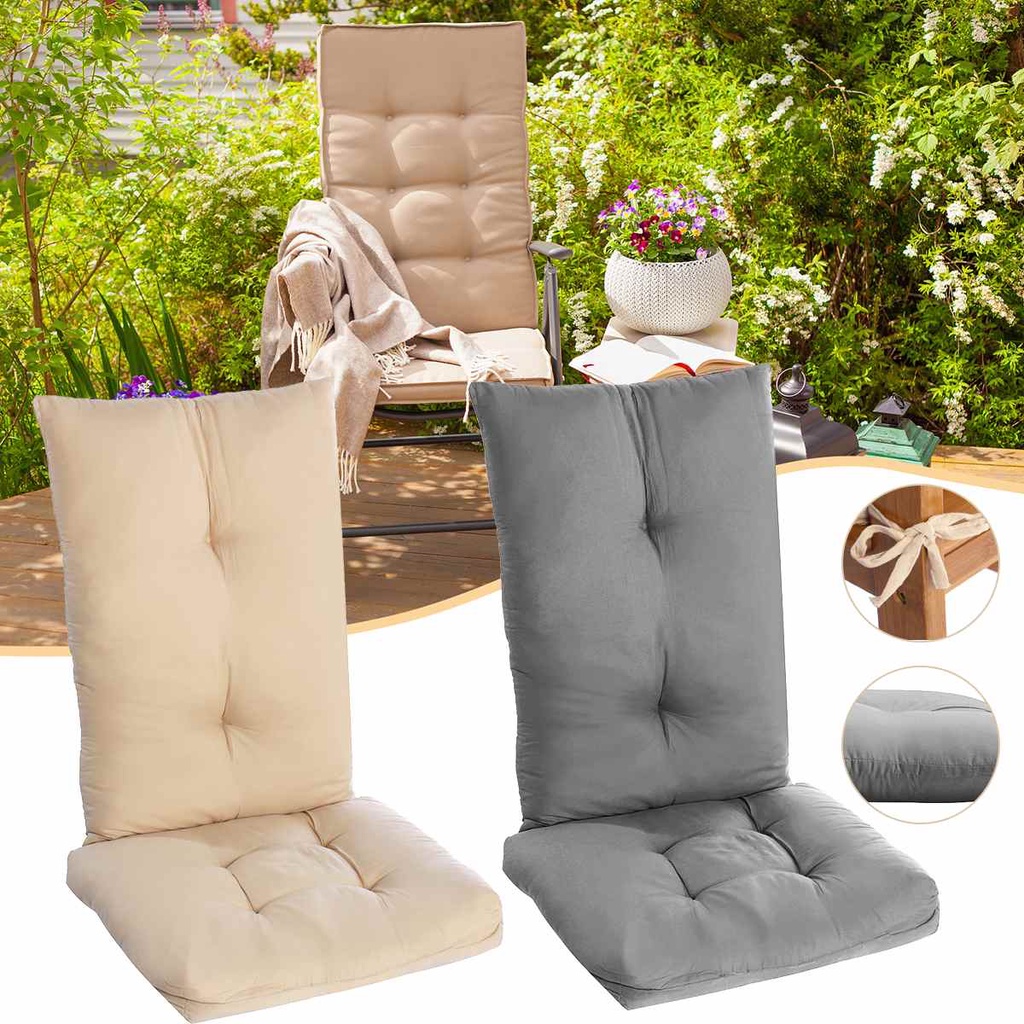 Long Cushion Mat For Recliner Rocking Deck Rattan Chair Folding Thick