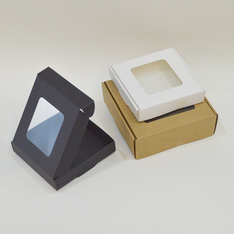 (ready stock)20 pcs Packaging Box with Window Custom Packaging Box ...