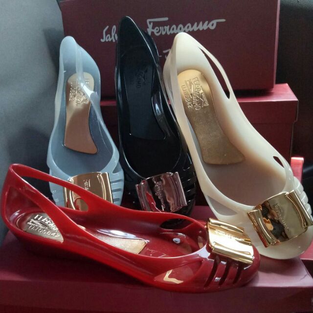 Ferragamo bermuda jelly online shoes