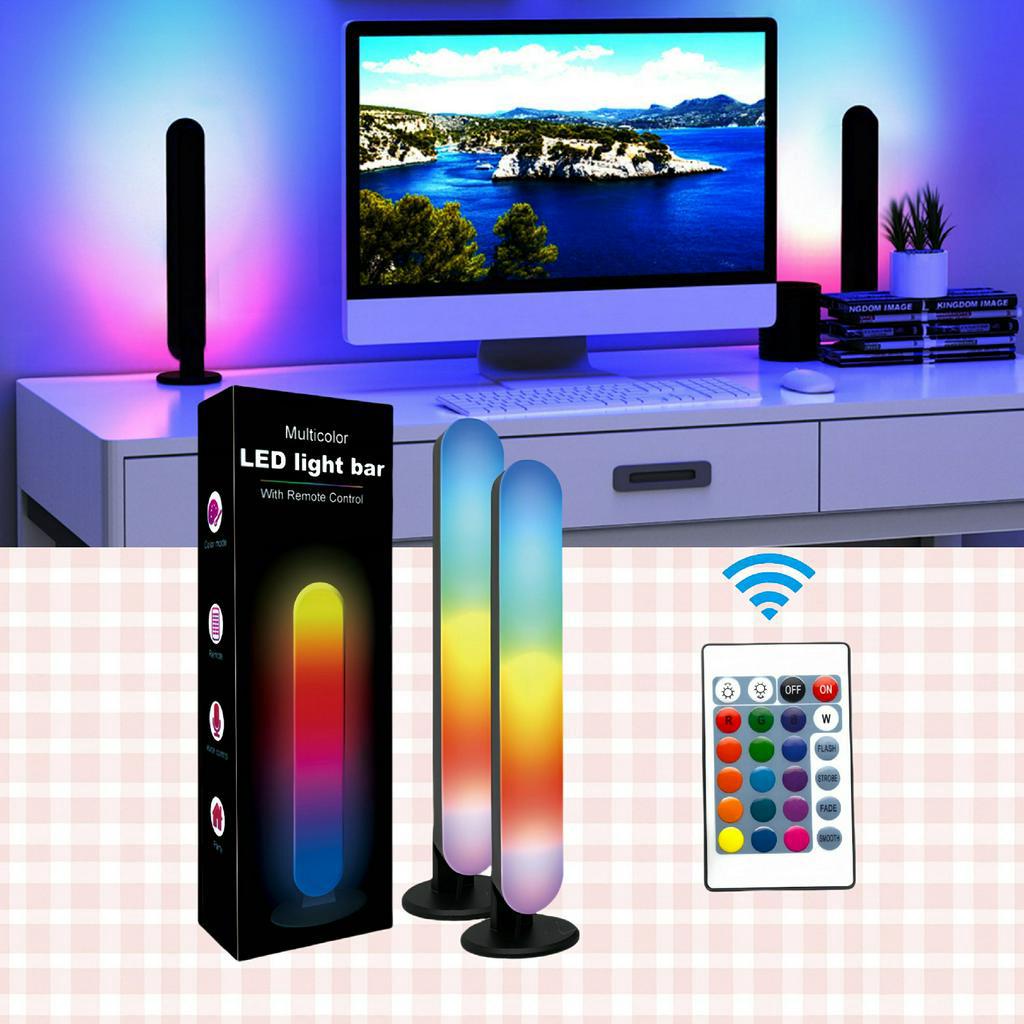 24 Keys Remote Control RGB Desktop USB Interior Ambient Colorful Game ...