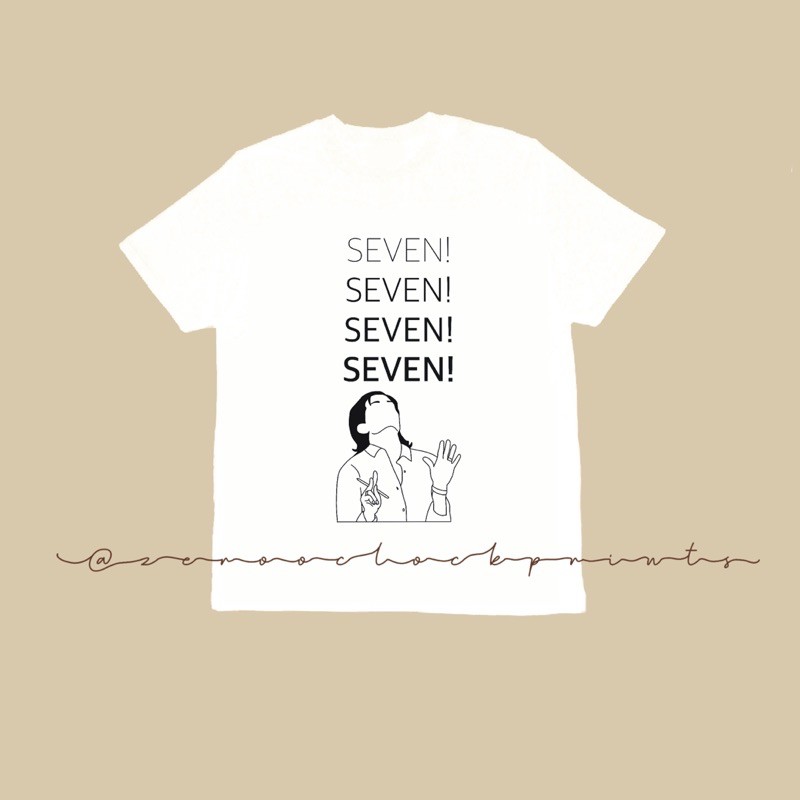 friends seven t shirt