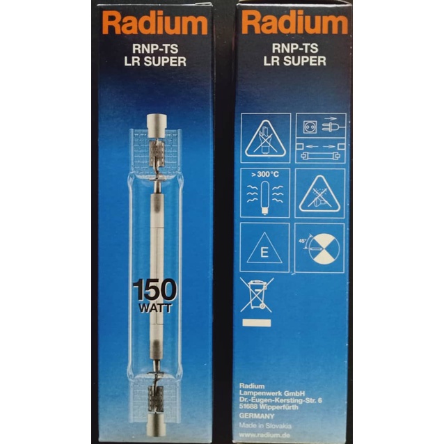 Lampada Al Sodio Alta Pressione RNP-E/LR 150W/S/230/E40 - Per Illuminazione Esterna E Industriale