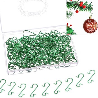 200 Pieces Christmas Ornaments Hooks Xmas Tree Ornaments Hangers Christmas S  Hooks (2 Inch)