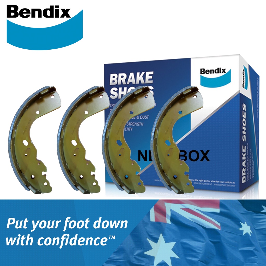 Bendix Brake Shoe DS3394/BS1769 Set for Ford Ranger 4x4 19992006 and