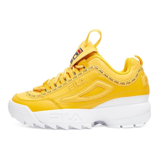 Fila disruptor best sale 2 repeat yellow