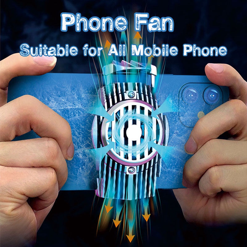 Mobile Phone Radiator Portable Phone Fan Cell Phone Heatsink Fast ...