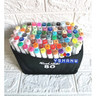 ZenZoi Permanent Markers Set - 36 Fine Point Felt Tip Drawing Art Markers - Chil