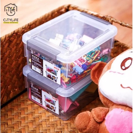 Citylife Mini Storage Box Clear Box (Petite-Small) | Shopee Philippines