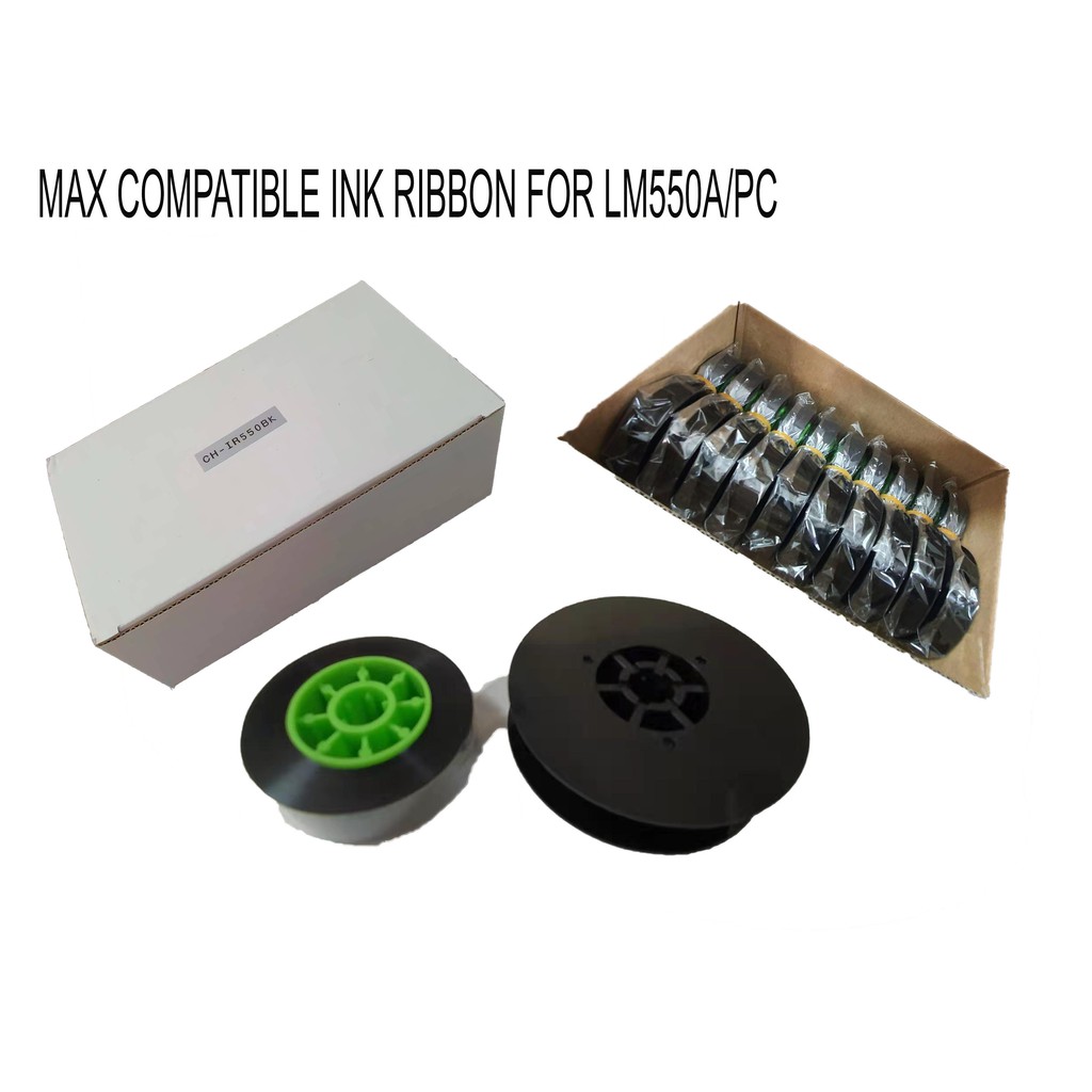 Ink Ribbon for LETATWIN LM-550A/PC Electronic Lettering Machine 110 ...