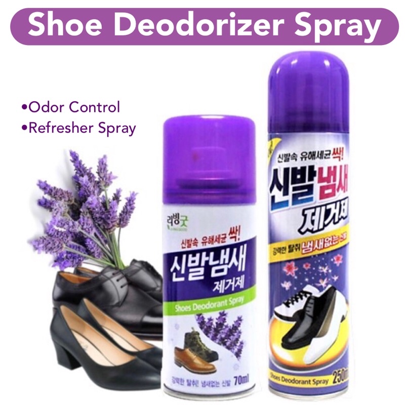 Shoe Deodorizer Spray Shoe Refresher Odor Control Spray Shopee