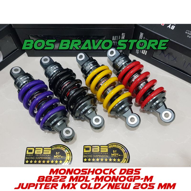 Shockbreaker dbs jupiter mx old mx new 135 mono gp 8822 205mm Shopee