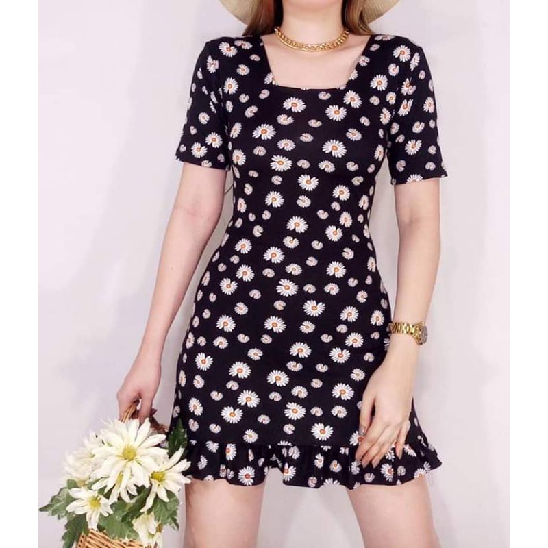 Casual dress outlet shopee