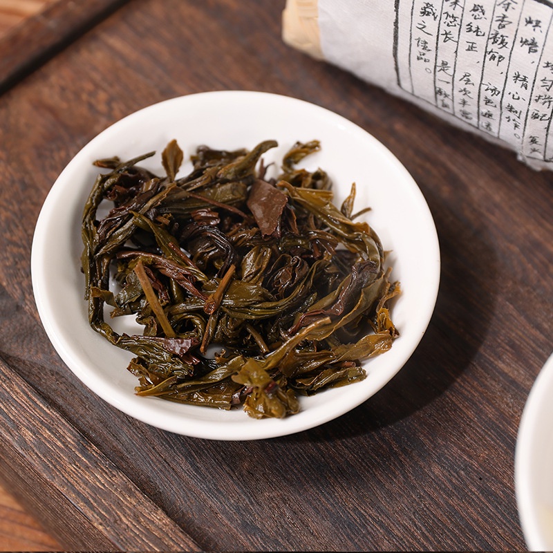 Hunan Anhua Dark Tea Tianjian Black Tea Bamboo Basket Tribute Tianjian ...