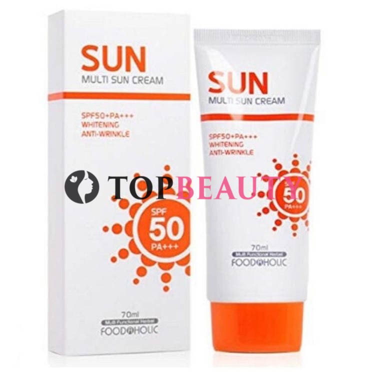 Original Foodaholic Multi Sun Cream SPF50+PA+++ 70ml | Shopee Philippines