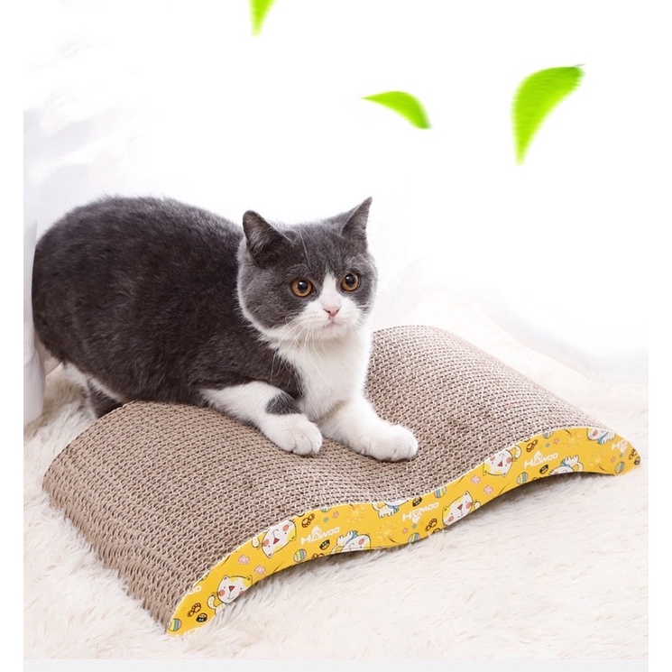 Cardboard scratch pads for cats best sale