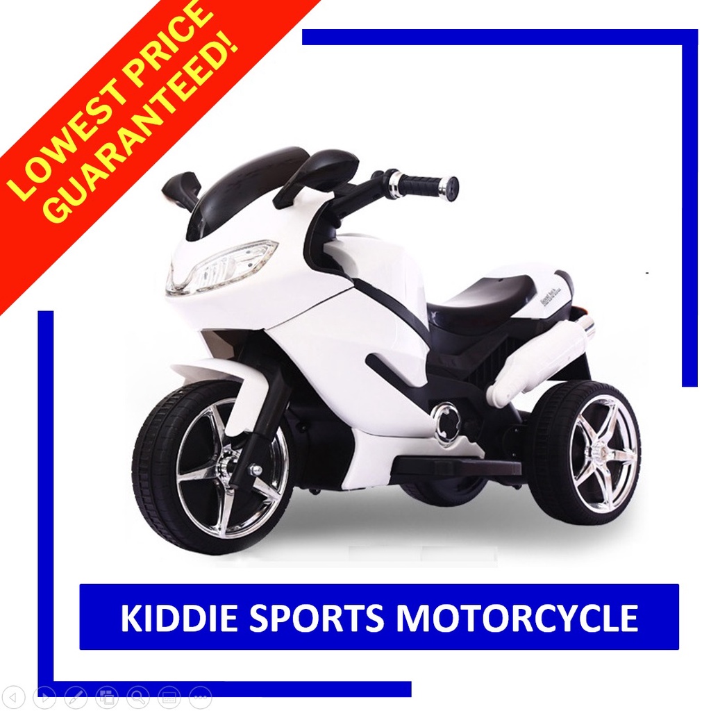 Kiddie Sport Toy Motorcycle Automatic Ride On With Music Shopee