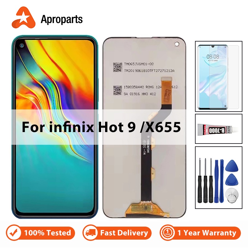 Original LCD For Infinix Hot 9 Hot9 Pro X665 X655C X655F Display Touch ...