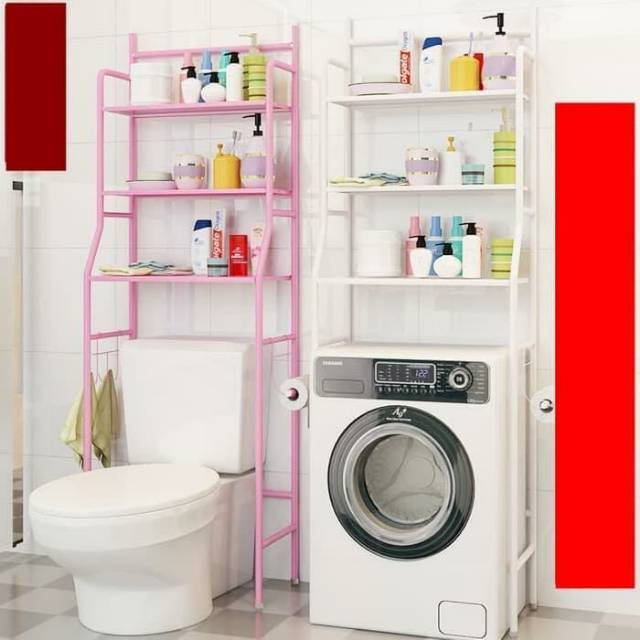 MESIN Toilet Rack And Washing Machine Rack | Shopee Philippines