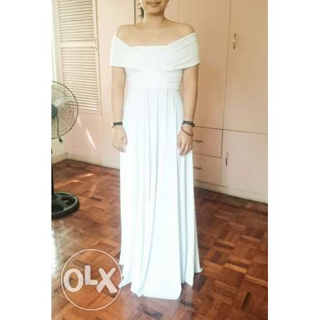 Off white hotsell infinity dress