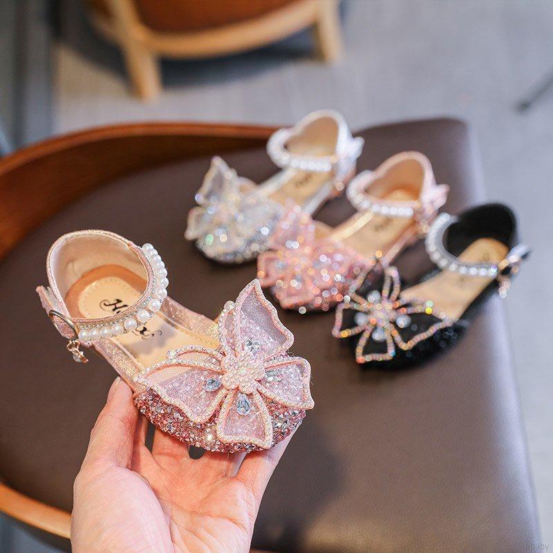 Baby Girls Sandals Kids Girl Bow Princess Shoes Summer Korean Shoes for  Girl Fashion Casual Sandal Shoes