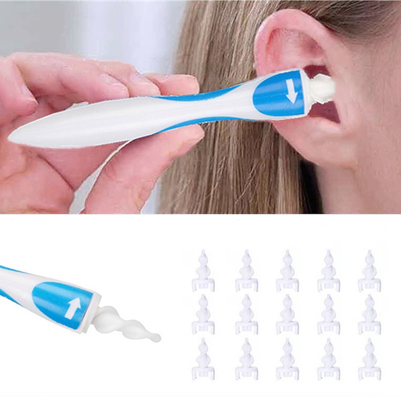 Ear Cleaner Ear Spoon Soft Spiral For Ears Cares Health Tools Cleaner