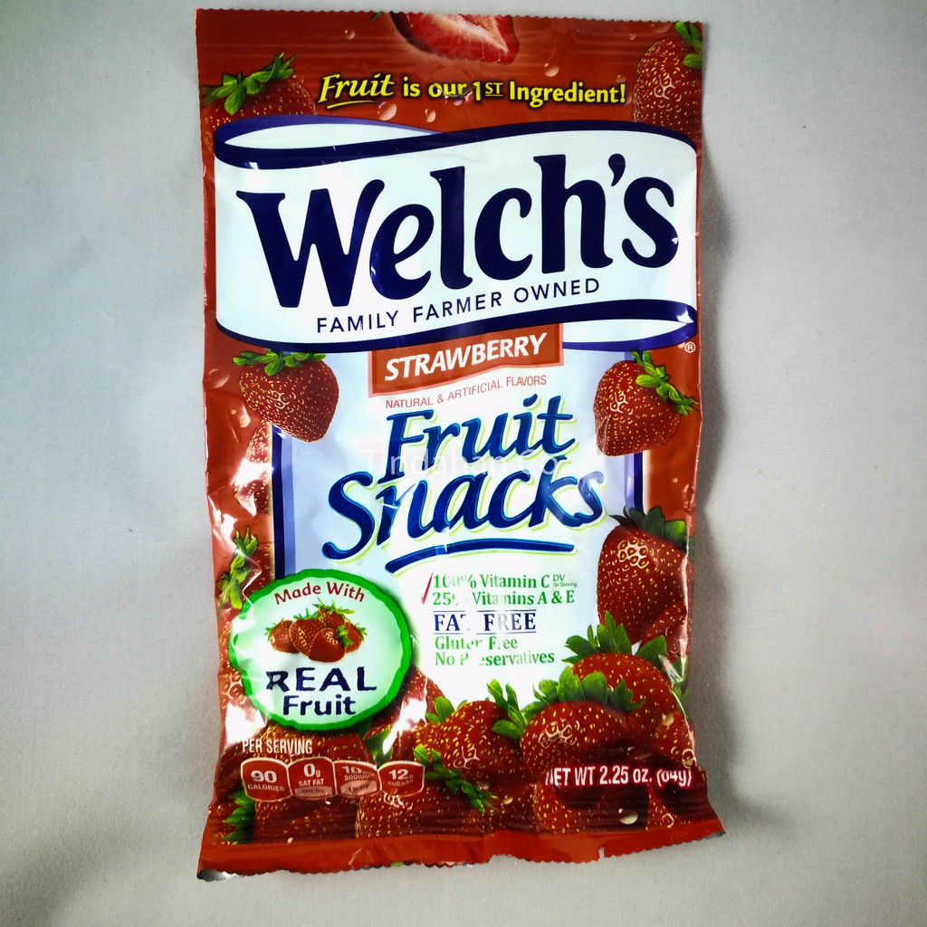 WELCH'S FRUIT SNACKS (STRAWBERRY). IMPORTED FROM USA. Shopee Philippines