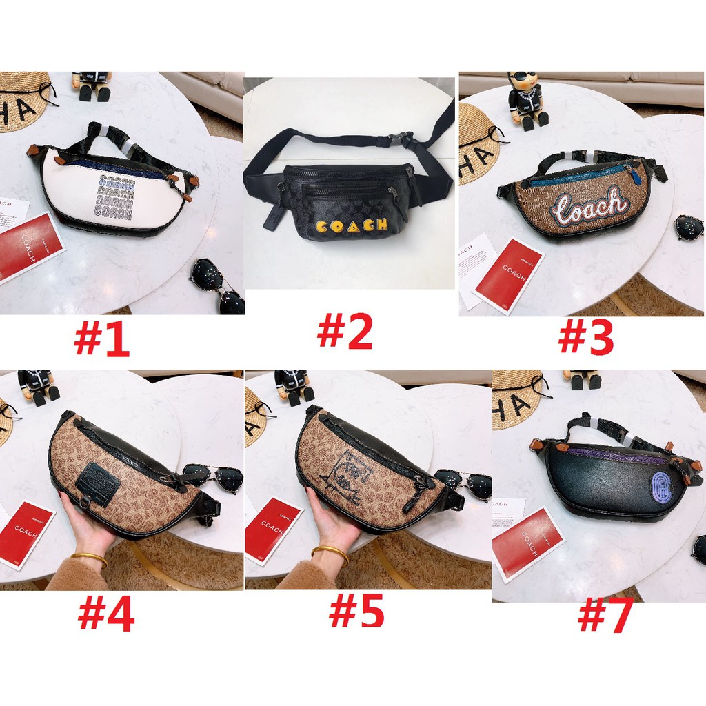 Ready Stock Coach Rivington Waist Bag Men'S Chest Beg 75761 69305