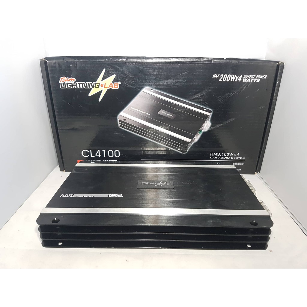 LIGHTNING LAB CL4100 AMPLIFIER Shopee Philippines