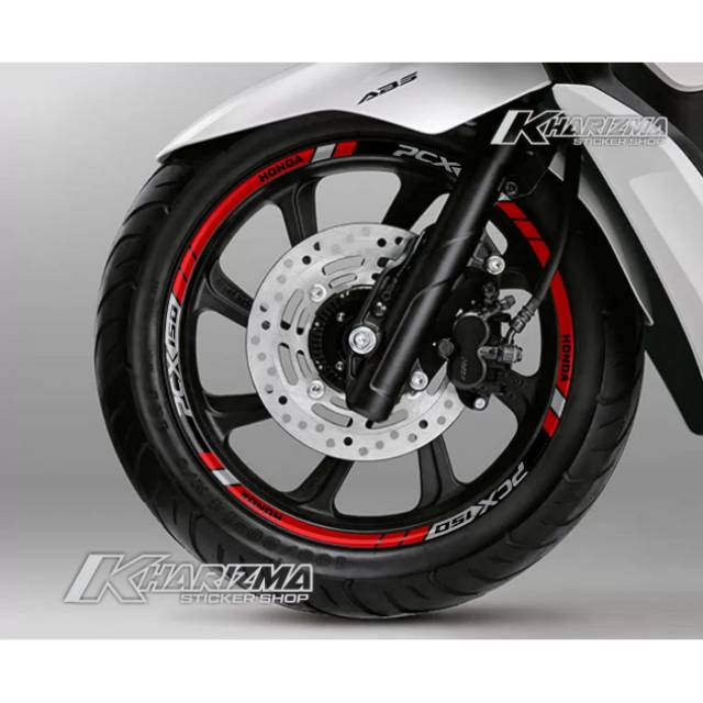 Honda PCX rim trim reflective material | Shopee Philippines